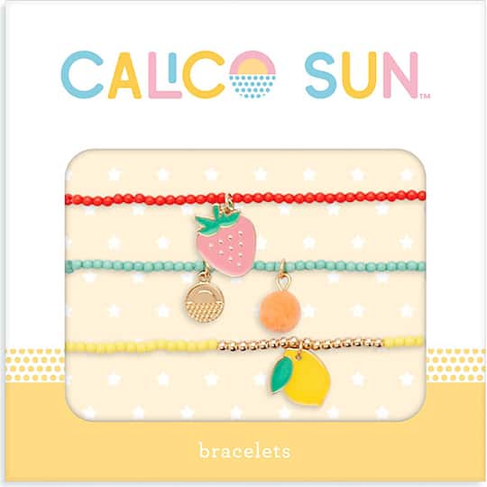 Calico Sun&#x2122; Clementine Charm Bracelet Set